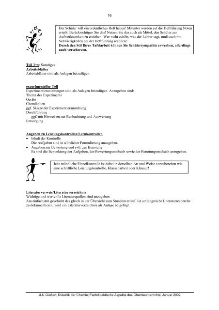 Fachdidaktische Aspekte des Chemieunterrichts - Dickhaeuser.de