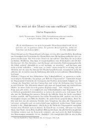 Wie weit ist der Mond von uns entfernt? (1962) - Didaktik der Physik