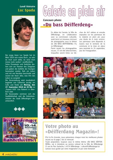 Numéro 9 (septembre) - Differdange