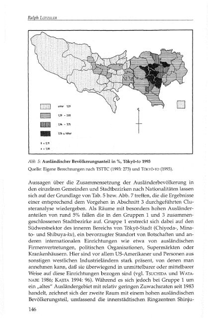 die räumliche verteilung der ausländerbevölkerung in japan - DIJ