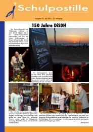 150 Jahre DiSDH - Deutsche Internationale Schule Den Haag