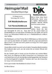 08.12.2012 TuS Fürstenfeldbruck - DJK Waldbüttelbrunn