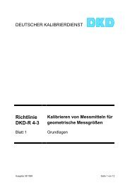 Richtlinie DKD-R 4-3