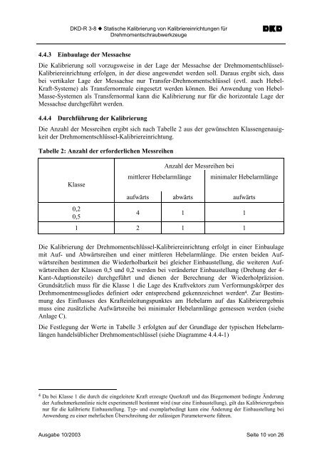 Richtlinie DKD-R 3-8