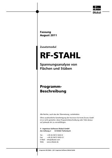 RF-STAHL 4.xx (2 MB) - Dlubal