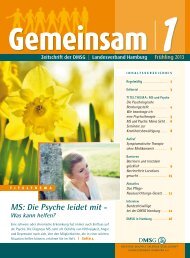 Gemeinsam Nr. 1 / 2013 - DMSG