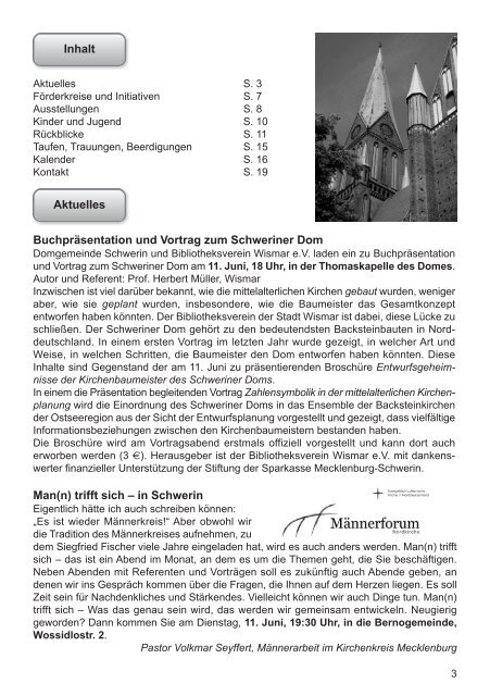 Gemeindebrief 2-2013 - Schweriner Dom