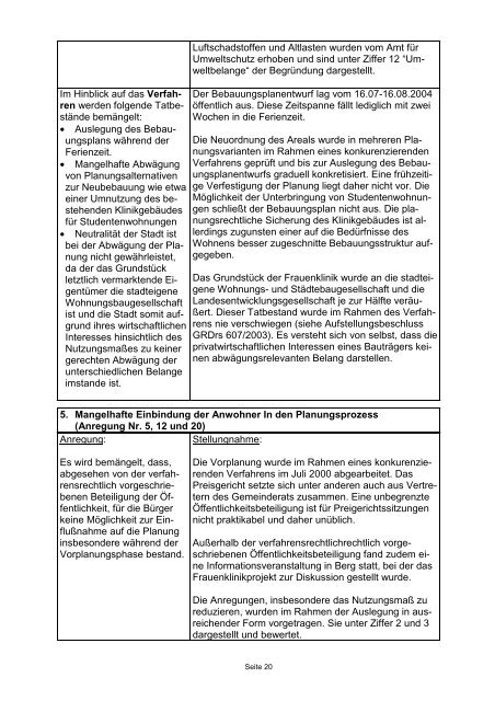 A. Änderung Nr. 23 des Flächennutzungsplans 2010 ... - Stuttgart