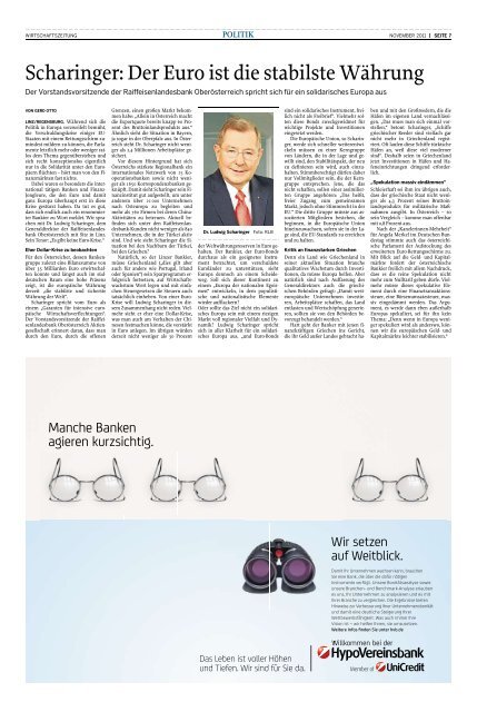 AUS- UND WEITERBILDUNG - Wirtschaftszeitung