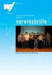 vereinsbrille - TSG 1885 Wiesloch eV