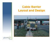 Cable Barrier Layout and Design - Florida Department of ...