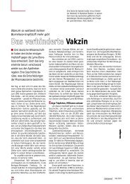 Das verhinderte Vakzin - Dr. Hopf-Seidel