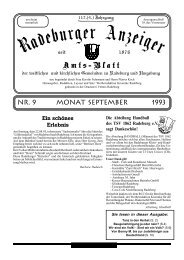 Nr. 9 Monat September 1993 - Dresdner Land