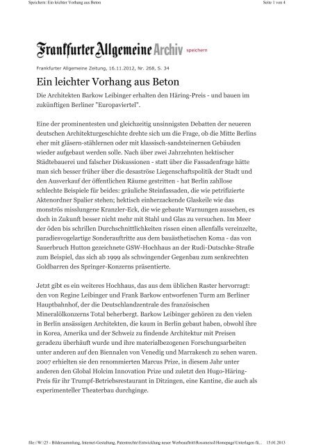 12.11.16-FAZ-Artikel zum Total Hochhaus