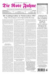 Februar 2013 - Die Rote Fahne - Kommunistische Partei Deutschlands