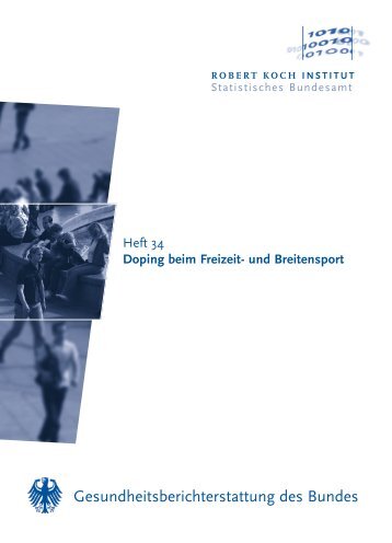 Doping beim Freizeit- und Breitensport - Die Drogenbeauftragte der ...