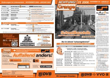Orange - Dresdner Verkehrsbetriebe AG