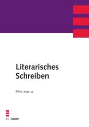 Literarisches Schreiben - EB Zürich