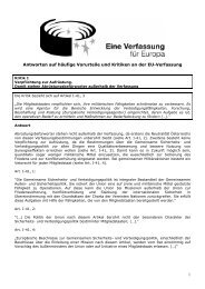 EU-Verfassung - ECHA-Österreich