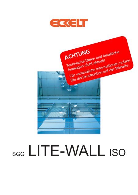 Prospekt LITE-WALL ISO [PDF] - ECKELT GLAS GmbH