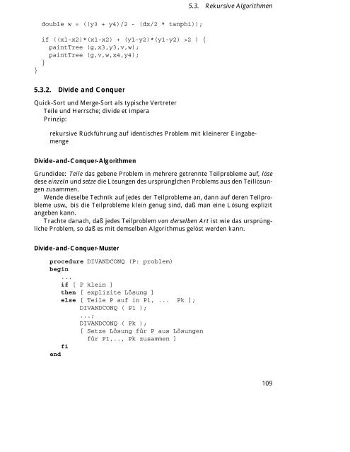 Algorithmen und Datenstrukturen Vorlesungsskript WS/SS 99-00