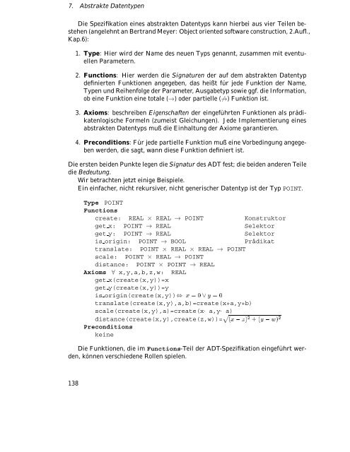 Algorithmen und Datenstrukturen Vorlesungsskript WS/SS 99-00