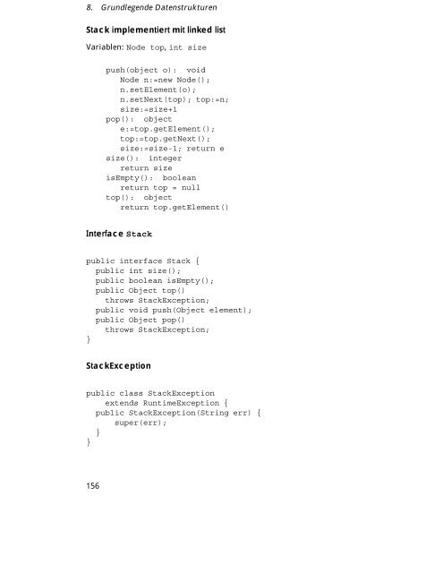 Algorithmen und Datenstrukturen Vorlesungsskript WS/SS 99-00