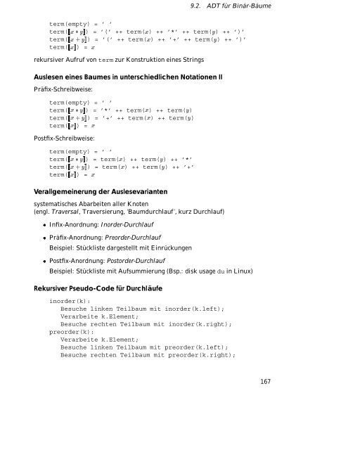 Algorithmen und Datenstrukturen Vorlesungsskript WS/SS 99-00