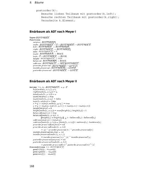 Algorithmen und Datenstrukturen Vorlesungsskript WS/SS 99-00