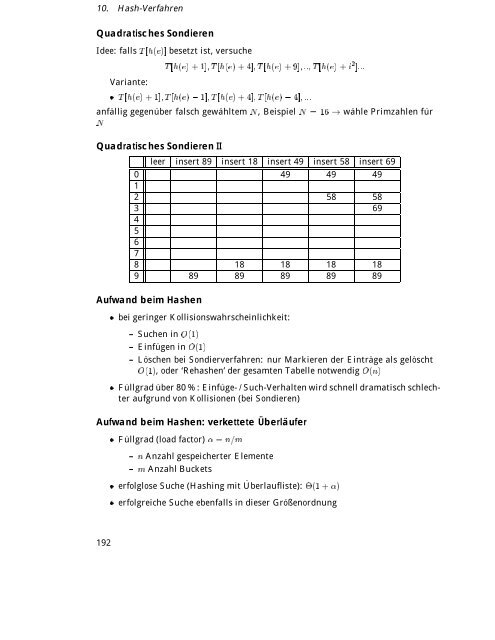 Algorithmen und Datenstrukturen Vorlesungsskript WS/SS 99-00