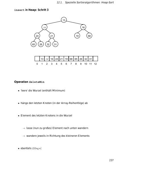 Algorithmen und Datenstrukturen Vorlesungsskript WS/SS 99-00