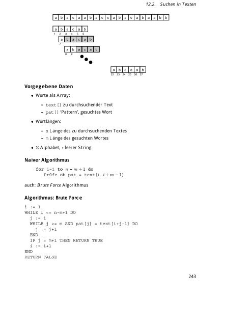 Algorithmen und Datenstrukturen Vorlesungsskript WS/SS 99-00