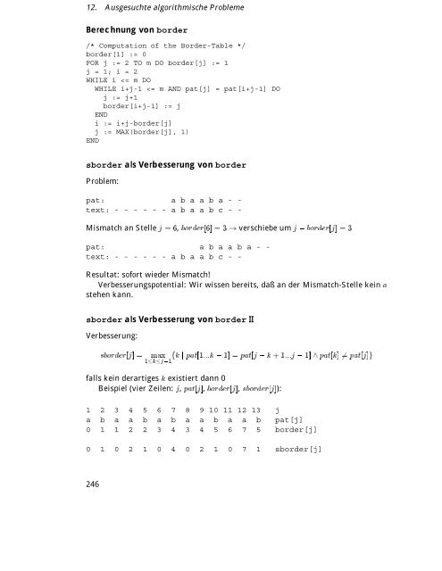 Algorithmen und Datenstrukturen Vorlesungsskript WS/SS 99-00