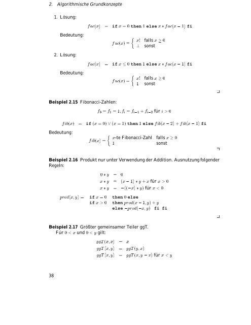 Algorithmen und Datenstrukturen Vorlesungsskript WS/SS 99-00