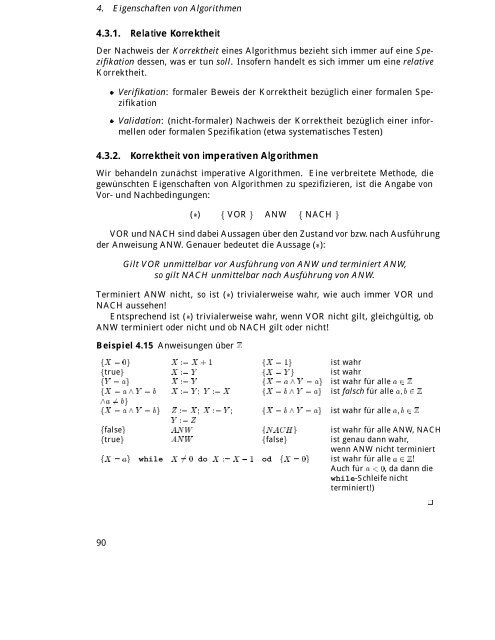 Algorithmen und Datenstrukturen Vorlesungsskript WS/SS 99-00