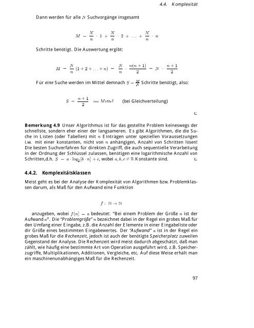 Algorithmen und Datenstrukturen Vorlesungsskript WS/SS 99-00