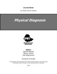 Physical Diagnosis - The Carter Center