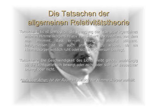 Präsentation „Albert Einstein“