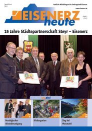 25 Jahre Städtepartnerschaft Steyr – Eisenerz