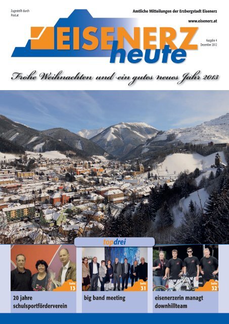 Frohe Weihnachten und ein gutes neues Jahr 2013 - Eisenerz