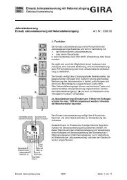 Einsatz Jalousiesteuerung - Elektroland24