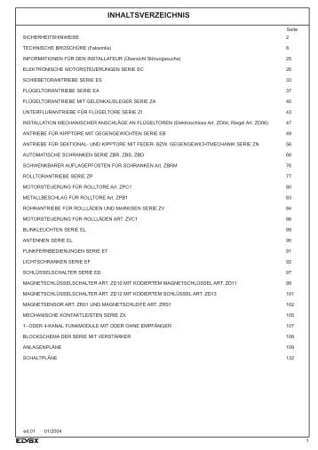 Schaltbildmappe komplett (7,4 MB pdf) - Elvox