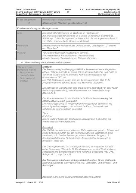 8.3.1 Landschaftspflegerischer Begleitplan (LBP) - Stadt Emden