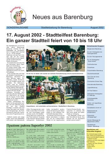 Sonderausgabe August 2002 - Stadt Emden