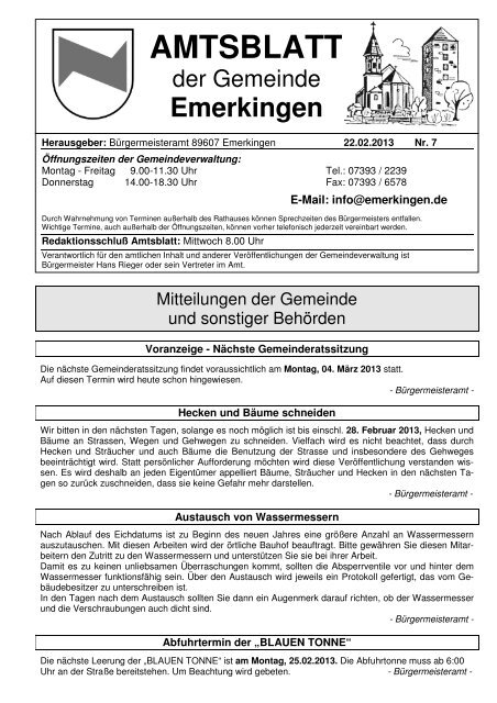 2648 KB - Gemeinde Emerkingen