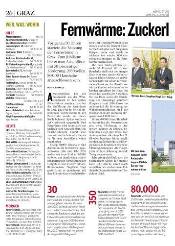 Zuckerl zum Fünfziger - Kleine Zeitung - Energie Graz