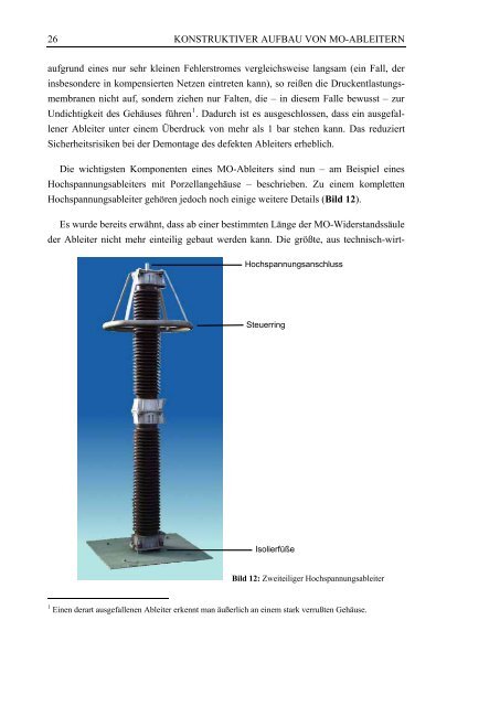 Metalloxid-Ableiter in Hochspannungsnetzen - siemens