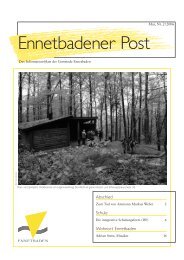 Ennetbadener Post 02/2006 - Gemeinde Ennetbaden