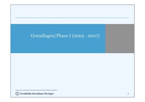 Dr. Martin Hamer, Freshfields Bruckhaus Deringer - enreg.eu