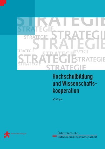 Strategie Hochschulbildung und Wissenschaftskooperation